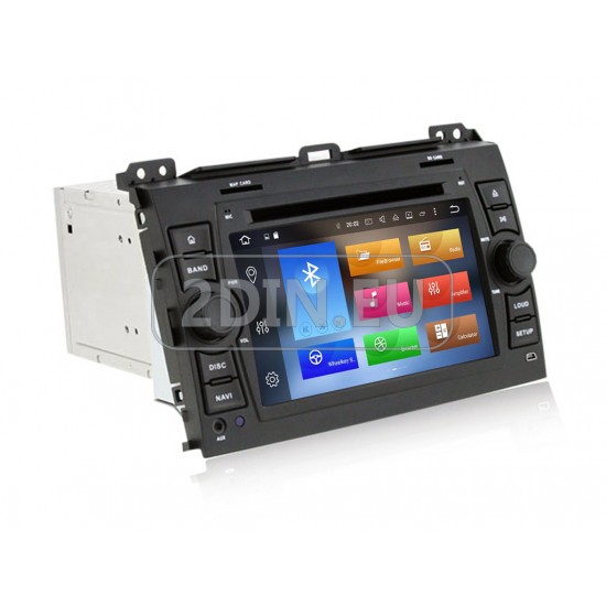 TOYOTA Land Cruiser Prado 120 - МУЛТИМЕДИЯ / Навигация android 16 DVD + DSP